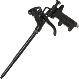 Пистолет для монтажной пены BARTEX black teflon алюминий, тефлон 317434