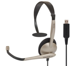 KOSS CS-95 USB {Частотный диапазон 30 Гц - 16 кГц, чувствительность 91 дБ, сопротивление 32 Ом, USB штекер}