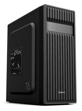 Корпус ATX Zalman ZM-T6, Midi-Tower, без БП, черный