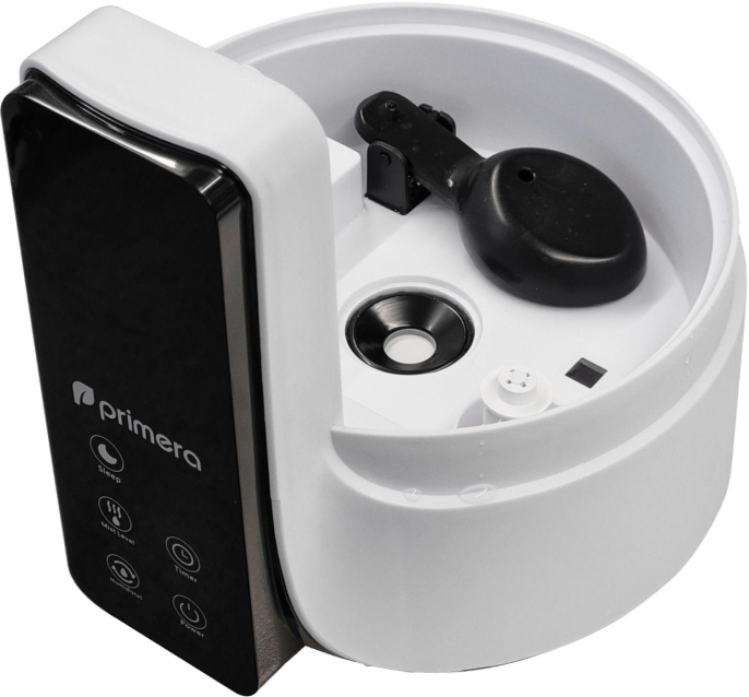 Увлажнитель воздуха ультразвуковой PRIMERA HUP-R3155-TA,  5.5л,  белый/черный