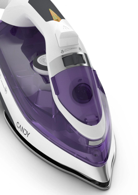 Утюг Candy CI-105,  с паровым ударом,  2800Вт,  с автоотключением,  фиолетовый