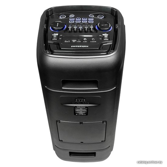 Акустическая портативная колонка Nakatomi GS-50 - 90W, Караоке с беспр. микр., BTFMUSBSDLEDДУ