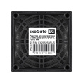 Решетка для вентилятора с фильтром 70x70 ExeGate EG-070PSFB (70x70 мм, пластиковая, квадратная, с пылевым фильтром, черная) EX295253RUS