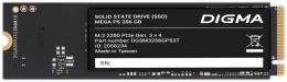 SSD накопитель Digma Mega P5 DGSM3256GP53T 256ГБ, M.2 2280, PCIe 3.0 x4,  NVMe,  M.2,  rtl