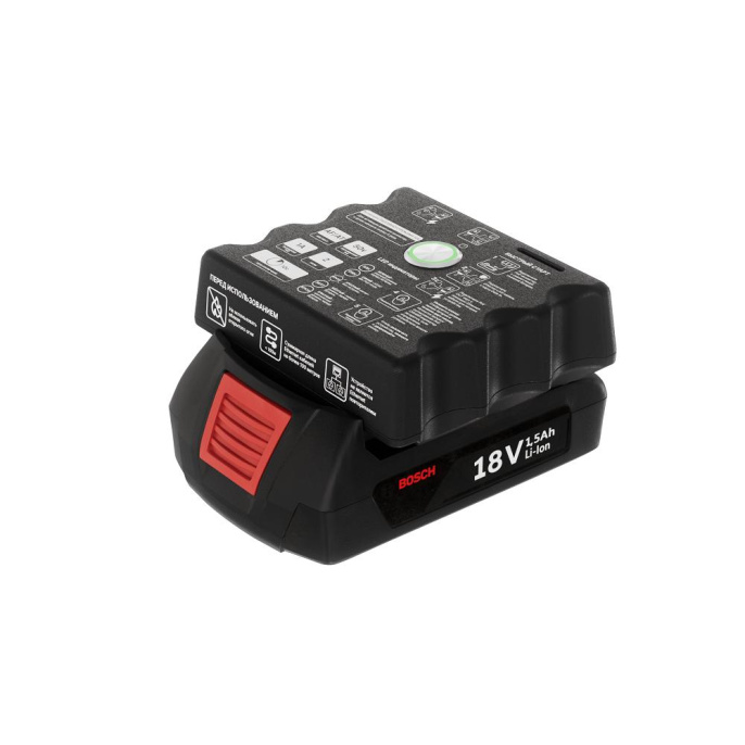 Инжектор Портативный PoE-инжектор КОМБО Passive PoE 24v/48v, Active PoE 802.3af/at Bosch/Makita PITBM-C