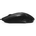 Мышь ExeGate Professional Standard SH-9025S-OEM (USB, оптическая, 1000dpi, 3D, 3 кнопки и колесо прокрутки, длина кабеля 1,7м, черная, brown box) EX293641RUS