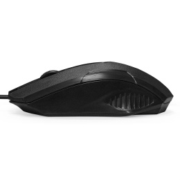 Мышь ExeGate Professional Standard SH-9025S-OEM (USB, оптическая, 1000dpi, 3D, 3 кнопки и колесо прокрутки, длина кабеля 1,7м, черная, brown box) EX293641RUS
