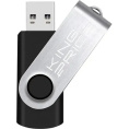 Флешка USB KINGPRICE KPFD2 16ГБ, USB2.0, черный [kpfd2a016abk]