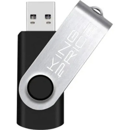 Флешка USB KINGPRICE KPFD2 16ГБ, USB2.0, черный [kpfd2a016abk]