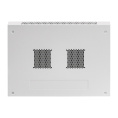 Шкаф телекоммуникационный 19" настенный 6U ExeGate EC-WM-6U.450.M.GREY (19”, 6U, 600x450x370mm (ШхГхВ), передняя дверь металл, съемные боковые панели, пыле- и влагозащита IP23, светло-серый RAL 7035) EX298611RUS