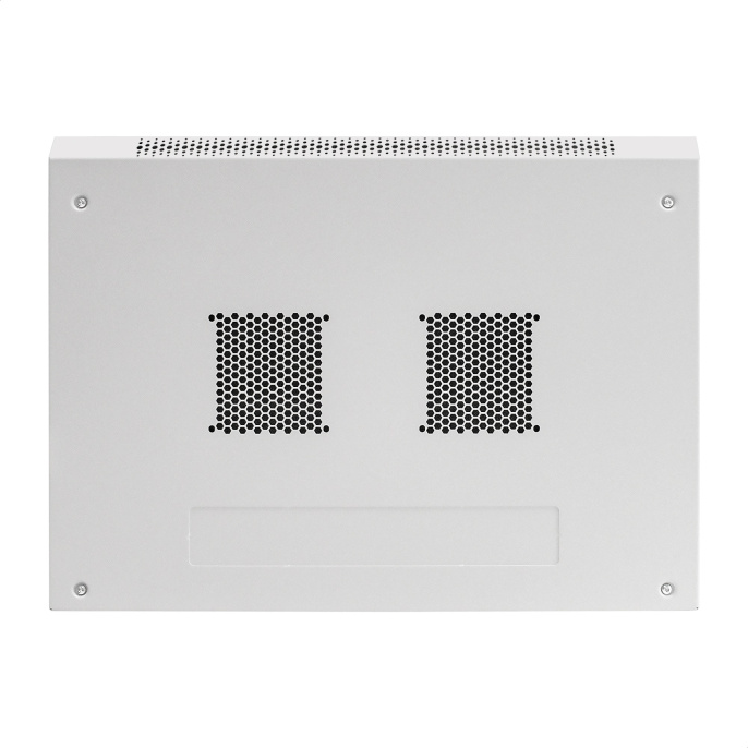 Шкаф телекоммуникационный 19" настенный 6U ExeGate EC-WM-6U.450.M.GREY (19”, 6U, 600x450x370mm (ШхГхВ), передняя дверь металл, съемные боковые панели, пыле- и влагозащита IP23, светло-серый RAL 7035) EX298611RUS