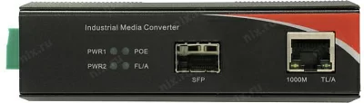 Конвертер MultiCo MY-MC1110PSFPN 1000Base-T to SFP Media Converter (1UTP PoE 1SFP)
