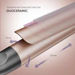 Щипцы Polaris PHS 2533KT Digital Pro 50Вт черный/золотистый макс.темп.:200С покрытие:керамическое PHS 2533KT