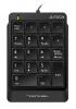 Числовой блок A4TECH Fstyler FK13P, USB, мембранная,  черный [fk13p black]