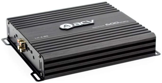 Усилитель автомобильный ACV LX-2.80,  черный [22745]