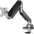Кронштейн для монитора ErgoSmart Heavy-Duty серебристый, 1 монитор, 17-49", настольный, регулировка высоты/поворота, VESA75/100