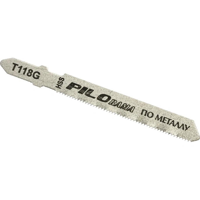 Пилки (2 шт; HSS; 75x50 мм; 32 TPI; h=0.9-1.2 мм) для лобзика T118G Pilorama 541183