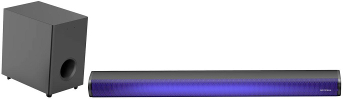 Саундбар Supra SSB-205 2.1 40Вт +60Вт черный