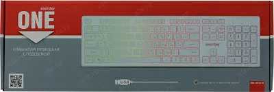 Клавиатура Smartbuy ONE SBK-305U-W USB 104КЛ