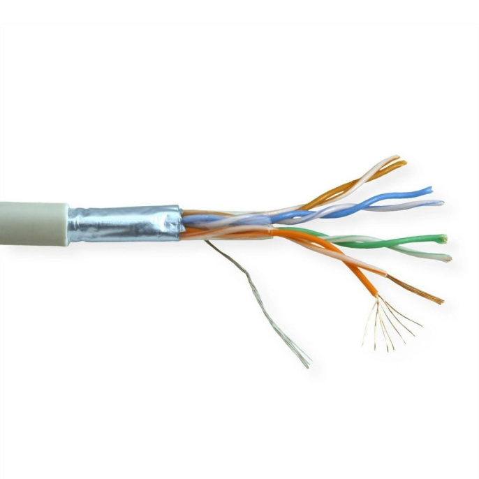 5bites Кабель FT5725-305A витая пара FTP / STRANDED / 5E / 24AWG / CCA / PVC / 305M
