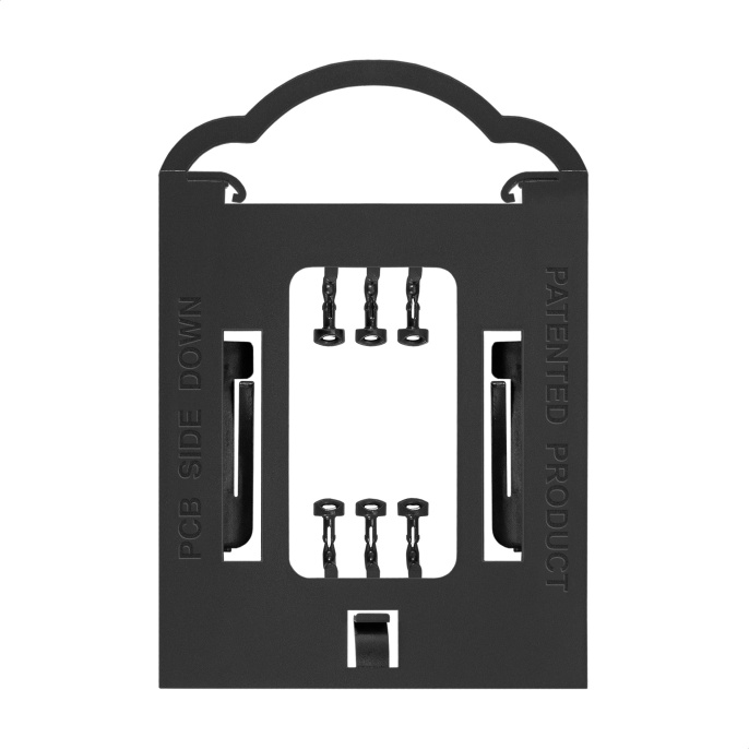 Салазки (переходник) ExeGate HD-2T3P-NF125 для безвинтового крепления HDD/SSD 2.5" в отсек 3.5" пластиковые EX300443RUS
