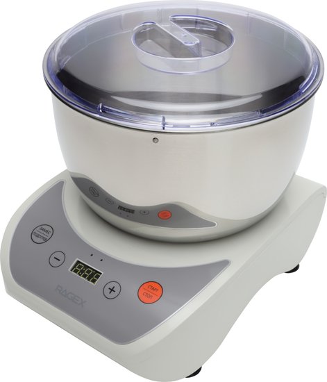 Тестомесильная машина RAGEX R2001, 5 л., 550 Вт, цвет: 105 (зефирный)
