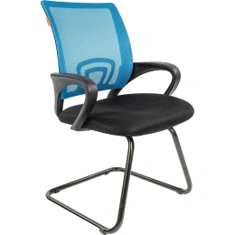Конференц-кресло CHAIRMAN 696 V черно-голубой 00-07022784