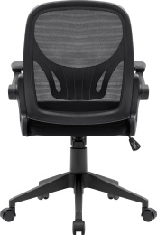 Defender Офисное кресло Office Черный,сетка,регулир.подлокот. (64317)