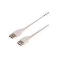 Шнур REXANT USB-А male - USB-A female 1.8M 18-1114
