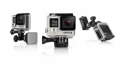 Крепеж GoPro Набор креплений на шлем GoPro AHFSM-001 (Helmet Front + Side Mount)