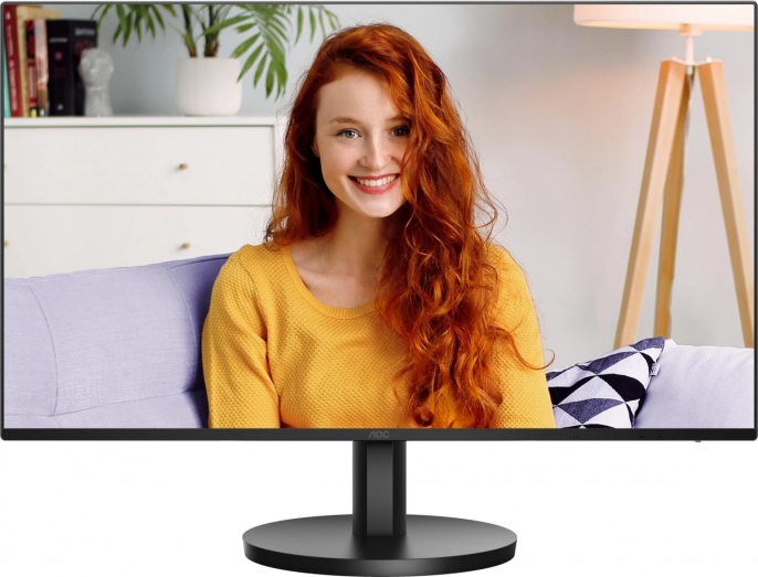 23.8" Монитор AOC Basic-Line 24B3HA2,  1920x1080,  IPS,  120Гц,  1хHDMI,  черный [24b3ha2/01]