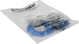 Кабель-адаптер USB 2.0-RS232 ExeGate EX-UAS-1.2 Am/DB9M, 1,2м, крепеж разъема - винты EX284951RUS