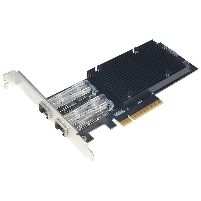 Сетевая карта ST-LAB N-611 25G Dual Port SFP28 PCIe Ethernet Adapter with Intel E810-XXVAM2 Chipset