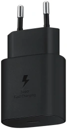 Сетевое зарядное устройство Samsung EP-TA800 с кабелем Type-C-Type-C 1м Черный EP-TA800XBEGWW подходит для любых моделей смартфонов, плееров и других устройств