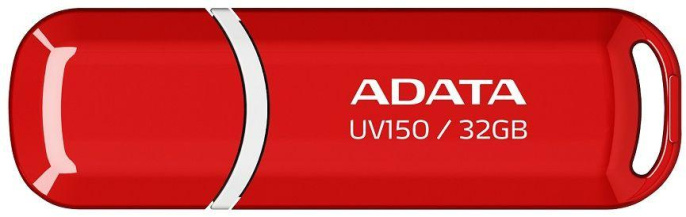 Флешка USB A-Data DashDrive UV150 32ГБ, USB3.0, красный [auv150-32g-rrd]
