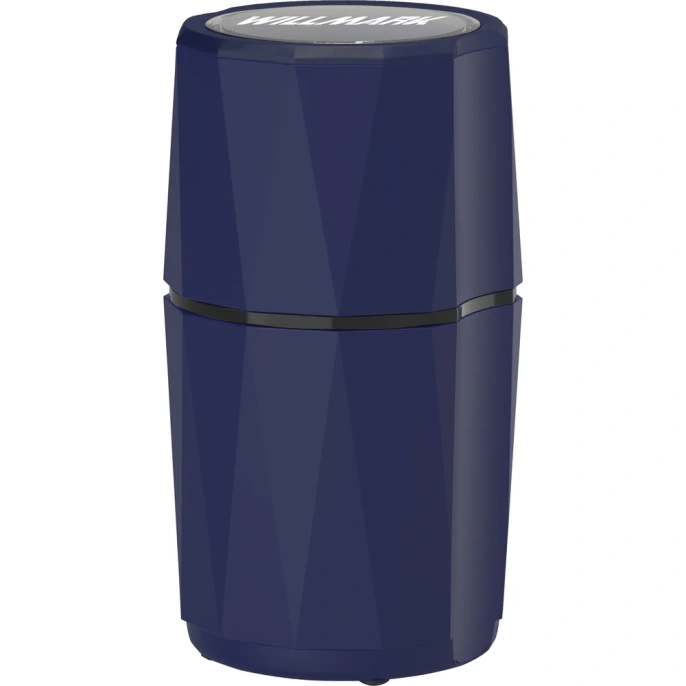 Кофемолка Willmark WCG-388 200 Вт 100 г прозрачная крышка ротационный нож 2001377