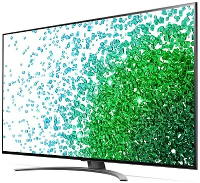 Телевизор LED LG 55" 55NANO816PA.ARU черный 4K Ultra HD 60Hz DVB-T2 DVB-C DVB-S DVB-S2 WiFi Smart TV (RUS)