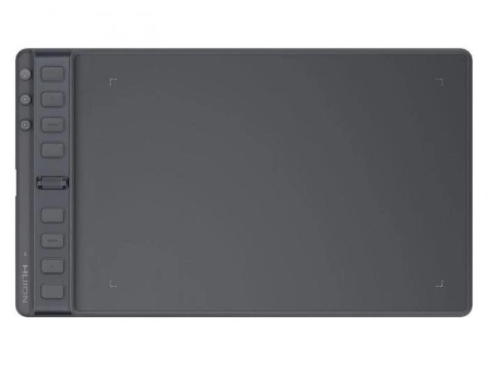 Графический планшет Huion Inspiroy 2M перо/5080LPI/260PPS/8 программируемых клавиш/8192 уровней нажатия/раб.пов. 221*138/USB-C/Black
