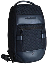 Рюкзак слинг мужской Piquadro Hex CA6826W139/BLU синий полиэстер