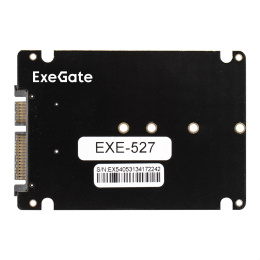Переходник ExeGate EXE-527 (M.2 B key -> 2.5" SATA, для установки SSD M.2 в отсек 2.5") EX283708RUS