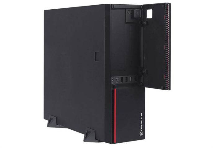 Персональный компьютер Персональный компьютер Гравитон Д32И i5-13400/1x16GB/1xSSD512GB/FP_2xUSB2.0/250W/K+M/NoOS/3YST Минпромторг