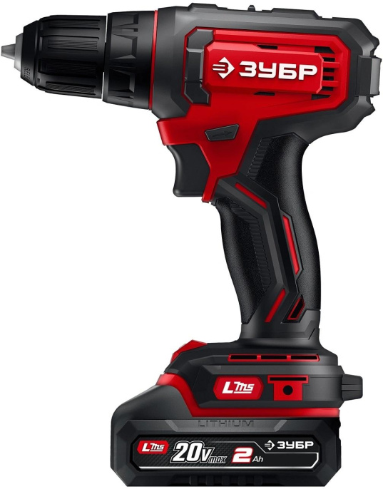 Дрель-шуруповерт Зубр ДШУ-40-21 40Вт аккум. патрон:быстрозажимной