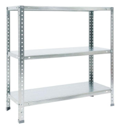 Стеллаж ПРАКТИК ES 75KD сталь, 750x750x300мм серебристый [s24099023358]