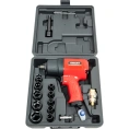 Ударный пневмогайковерт 880 Нм; 1/2"; кейс Gigant Professional PW 880RKS + набор головок