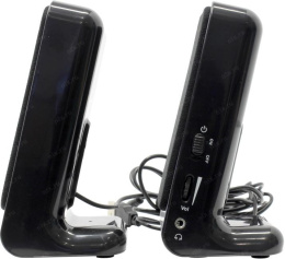 Колонки Defender SPK-225, 2.0, черный [65220]