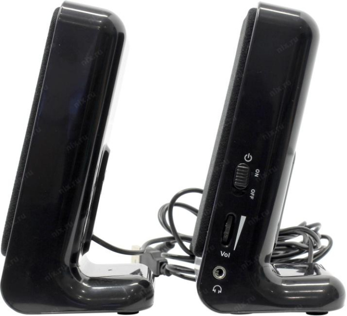 Колонки Defender SPK-225, 2.0, черный [65220]