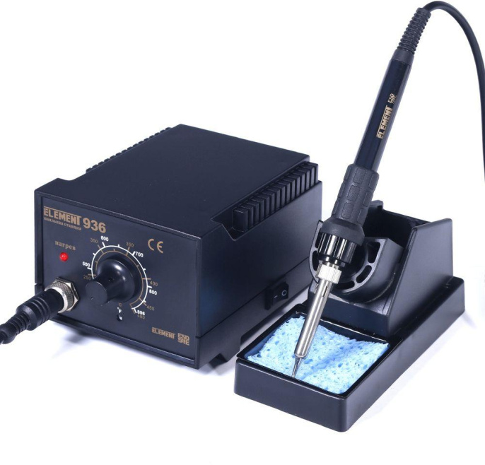 Паяльник Element 936 электрический 40Вт макс.t 480 15287