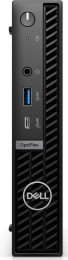 Неттоп Dell Optiplex 7020 Micro Core 300T 3.4 8Gb SSD256Gb UHDG 710 Linux Ubuntu GbitEth WiFi BT 90W мышь клавиатура черный 7020-1860