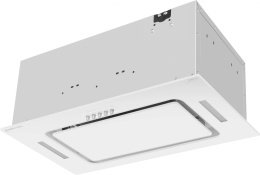 Встраиваемая вытяжка MEFERI Ultra INBOX52WH Glass, управление кнопочное, белый [inbox52wh glass ultra]