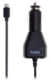 Автомобильное зарядное устройство Buro XCJ-048-EM-2A,  microUSB, 10.5Вт, 2A, черный
